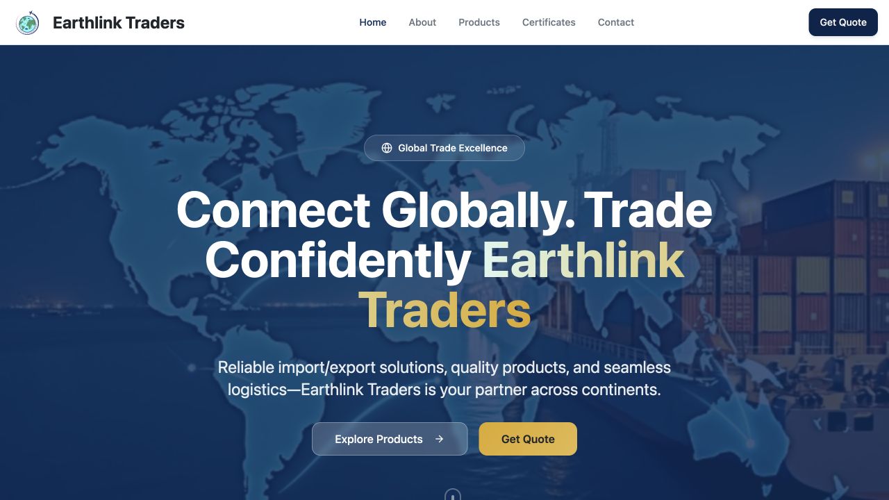 Earthlink Traders website